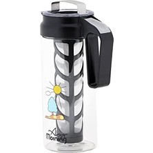 Enyaza Home Any Morning 1300 ml Sürahi, Borosilikat Cam Soğuk Çay ve Kahve Demleme CGJ054