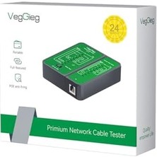 Enyaza Home RJ11 Uyumlu Cat6 Cat7 Cat8 Poe Destekli Network Ethernet Test Cihazı