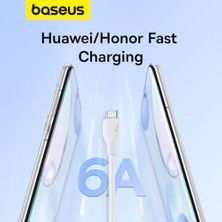 Enyaza Home Pudding Hızlı Şarj Özellikli Type-C Kablo 100W, 1.2 Metre, Beyaz