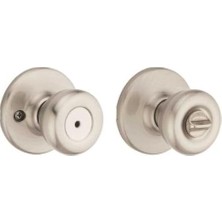 Enyaza Home Tylo Iç Mekan Gizlilik Kapı Tokmağı, Kilitli Kapı Kolu, Banyo ve Yatak Odası Için Kapı Kolu, Nikel Anahtarsız Dönüş Kilidi Kapı Tokmağı, Mikroban Korumalı