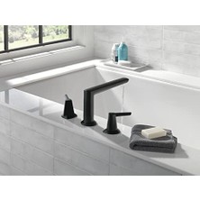 Enyaza Home T2771-BL Galeon Küvet Dolgusu, Mat Siyah