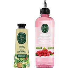 Enyaza Home Frambuazlı Sirke & Saç Toniği ve El ve Vücut Kremi Havaii Ananas