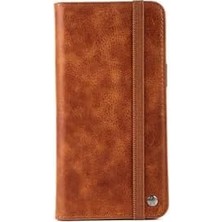 Enyaza Home 13 Uyumlu Hakiki Deri Multi Cüzdan Kılıf-Taba