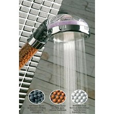 Enyaza Home Su Tasarruflu ve Arıtmalı Doğal Taşlı 2 Fonksiyonlu Duş Başlığı 1410