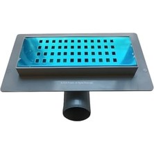 Enyaza Home Duş Kanalı, 304 Paslanmaz Çelik, Koku Önleyici Sistemli, Pürüzsüz Iç Yüzey, Yalıtım Uyumlu, Kendini Temizleyen Özel Tasarım, Yüksek Kalite, Otel, Için Lüks Drenaj Kanalı (20 Cm)