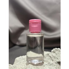 Enyaza Home 50 Adet 50 ml Boş Plastik Şişe OM62 Pembe Kapak