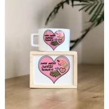 Enyaza Home Giftmoda Sevgi Yemekti Tasarımlı Kutulu Kupa