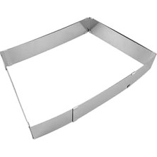 Enyaza Home Porland Cosa Kare Ayarlanabilir Kek Halkası 20CM-38