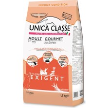 Unica Classe Yoğun Lezzet ve Enerji | Somonlu Yetişkin Kedi Maması 1.5kg | %100 İtalyan Superpremium