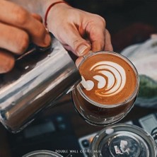 Enyaza Home Orret Home 2 Adet 250 ml Çift Cidarlı Kupa Bardak,kahve,çay ve Bitki Çayı Için Borosilikat Kupa Termisil Kahve Bardağı,kahve Çay Fincanı (2 Adet)