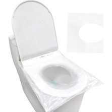 Enyaza Home Hijyenik Tek Kullanımlık Klozet Kapağı Poşeti Şeffaf Kapak Örtüsü Pratik Seyehat Restaurant