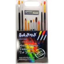 Enyaza Home Sanatsal Sulu ve Akrilik ve Yağlı Boya 10'lu Fırça Seti