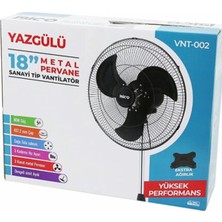 Enyaza Home Sanayi Tipi Ayaklı Vantilatör 140CM – 3 Kademeli 3 Metal Kanatlı 80W Güçlü Fan 18 Inç