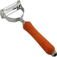 Enyaza Home Promosyonca Çift Bıçaklı Ahşap Saplı Soyacak