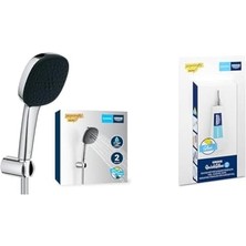 Enyaza Home 110 El Duşu Seti + Quickglue Banyo Ürünleri Yapıştırıcı Seti