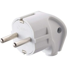 Enyaza Home Aksesuar L Fiş, Kordonsuz, 250 V, Beyaz