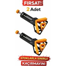 90 Derece Köşe Sabitleme Aparatı – Ahşap & Mobilya Montaj Kelepçesi