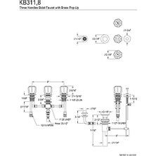 Enyaza Home KB318 Americana Taharet Musluğu, Fırçalanmış Nikel