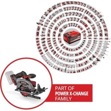 Enyaza Home Professional Akülü Daire Testere Tp-Cs 18/165-C Li Bl - Solo Power X- (18 V, Ø 136 mm Testere Bıçağı, Kömürsüz, 51 mm Kesme Derinliği, Aletsiz Ayar, Akü Hariç)