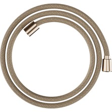 Enyaza Home 28260140 Designflex Tekstil Fırçalanmış Bronz El Duşu Hortumu, 160 cm