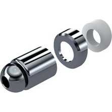 Enyaza Home Yapı Klozet Taharet Çubuğu Ucu Oynar Başlıklı Krom Renk