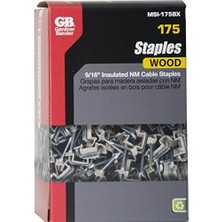 Enyaza Home Bender MSI-75BX Metal Zımba, 14 Mm, Pe Izolasyonlu, Açık Kahverengi, 100 Adet