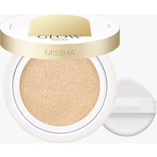 Enyaza Home Işıltılı ve Cam Cilt Görünüm Sunan Hafif Dokulu Cushion SPF40++ Glow Cushion (No.23)