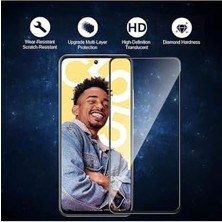 Enyaza Home - Realme C55 ile Uyumlu Ekran Koruyucu Seramik Cam Tam Kaplar Resistant Esnek Uzun Ömürlü