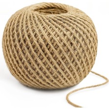 Enyaza Home 100 M. Jüt Ipi, Kırnap Ipi, Kendir Ipi, Ipi, Hasır Ip, Süsleme Hobi El Işi Süsleme Jüt Ip