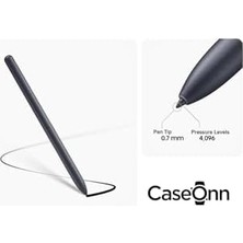 Enyaza Home Caseonn Kalem Ucu 5 Adet Siyah Siyah Galaxy Tab S7 T870 ile Uyumlu