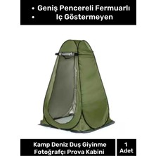 Özbience Geniş Pencereli Fermuarlı Kamp ve Deniz Duş Kabini, Kolay Kurulum