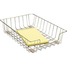 Enyaza Home Iş Istasyonu Mektup Masa Tepsisi Düzenleyici, Tel, Gümüş (60012), 3 x 10 x 14-1/8"