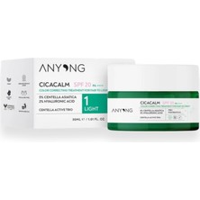 Enyaza Home Anyong Cica Tiger Grass Ton Eşitleyici ve Kızarıklık Karşıtı Krem Light 20 Spf 30 ml Açık Cilt Tonları