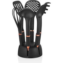 Enyaza Home Vip Ahmet Standlı Servis Seti, Bakır 6'lı