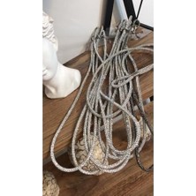 Enyaza Home Taşlı Janjanlı Tam Tur Telefon El Askısı