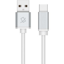 Enyaza Home Hızlı Şarj Type-C Kablo - Usb-C Veri ve Şarj Kablosu, Dayanıklı Malzeme, Hızlı Aktarım ve Şarj, Tüm Type-C Cihazlarla Uyumlu (120CM)