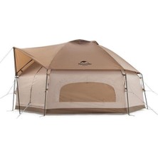 Özbience Şık Altıgen Kanvas Kamp Çadırı, Dayanıklı ve Kullanışlı Outdoor Ürün