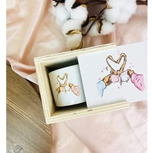 Enyaza Home Giftmoda Sevgili Kalp Tasarımlı Kutulu Kupa