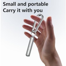 Enyaza Home 2'si 1 Arada Alüminyum Anahtarlık – Temizlik Fırçası + Sım Kart Iğnesi Otgfr