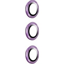 Enyaza Home Galaxy S23 Plus Ile Uyumlu Kamera Koruyucu Cam Filmi, Mor