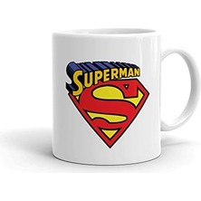 Enyaza Home Süpermen Seramik Kupa Bardak