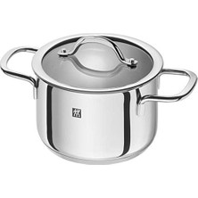 Enyaza Home Zwilling 663300000 5 Parça Tencere Seti, Gümüş