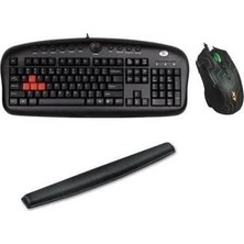 Enyaza Home Oval Klavye Pad+ Mause Bilek Destekli Ergonomik Klavye Mouse Pad Set Dayanıklı Kolay Yazma, Agrı Kesici Nefes Alabilir Sünger Mouse Klavye Pad SET(440X70X20MM