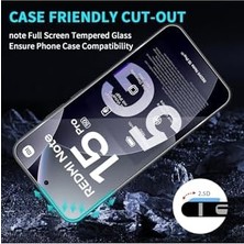 Enyaza Home - 15 Pro 5g ile Uyumlu Ekran Koruyucu Kırılmaz Cam 9h Temperli Ekran Camı Şeffaf