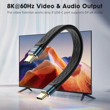 Enyaza Home All-In-1 10 cm Usb-C 4 Kablo – Pd3.1 240W Hızlı Şarj ve Yüksek Hızlı Veri Transferi Gri Wan-01