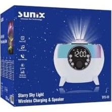 Enyaza Home 2400 Mah Şarj Saat ve Alarm Özellikli Ledli Bluetooth Hoparlör Bts-99