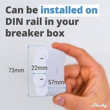 Enyaza Home 3em | Wi-Fi Kontrollü Akıllı 3 Kanallı Röle Şalteri, Enerji Ölçümü ve Koruma Kontrollü | Alexa ve Uyumlu | Ios Uygulaması | Hub Gerekmez | Akım Izleme