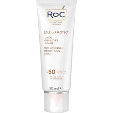 Enyaza Home Roc Soleil-Protect Kırışıklık Karşıtı Likit Yüz Güneş Kremi SPF50 50 ml