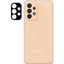 Enyaza Home Galaxy A33 5g ile Uyumlu 3D Kamera Lens Koruma Camı Siyah