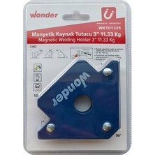 Enyaza Home Wonder Manyetik Kaynak Tutucu, 3 Inç, 11,33 kg Tutma Kapasitesi, Mavi